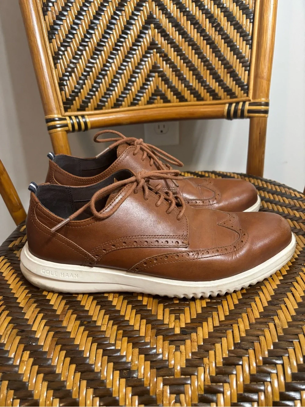 Cole Haan Grand+ Wingtip Oxford Shoes 11M